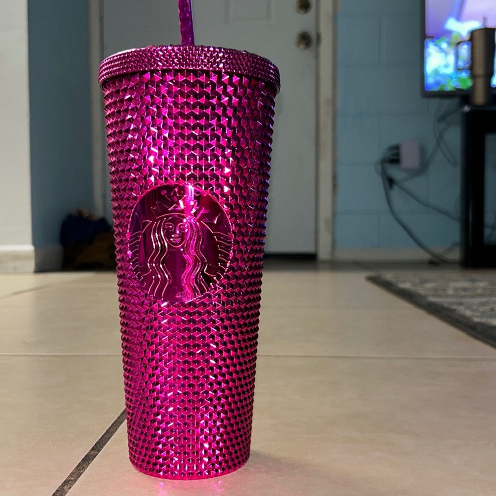 HOLIDAY STARBUCKS CUP Starbucks Pink Sangria Bling, Venti Tumbler.